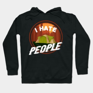 I Hate People - Camping Adventure Hoodie